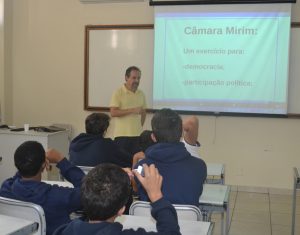 Capacitação da Câmara Mirim no Vianna Jr