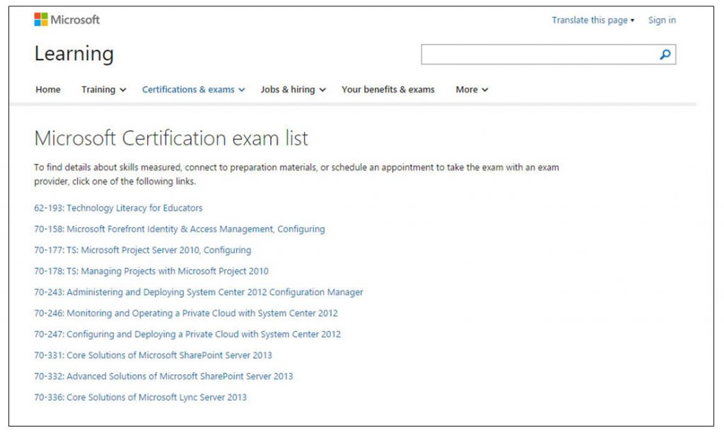 Certificação Microsoft Pearson Vue Vianna Jr passo 3