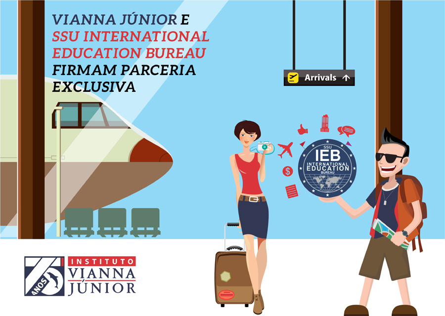Instituto Vianna Júnior fecha parceria com Escola Internacional SSU International Education Bureau