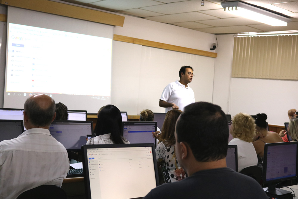 Treinamento ministrado por consultor da empresa For Education Edtech