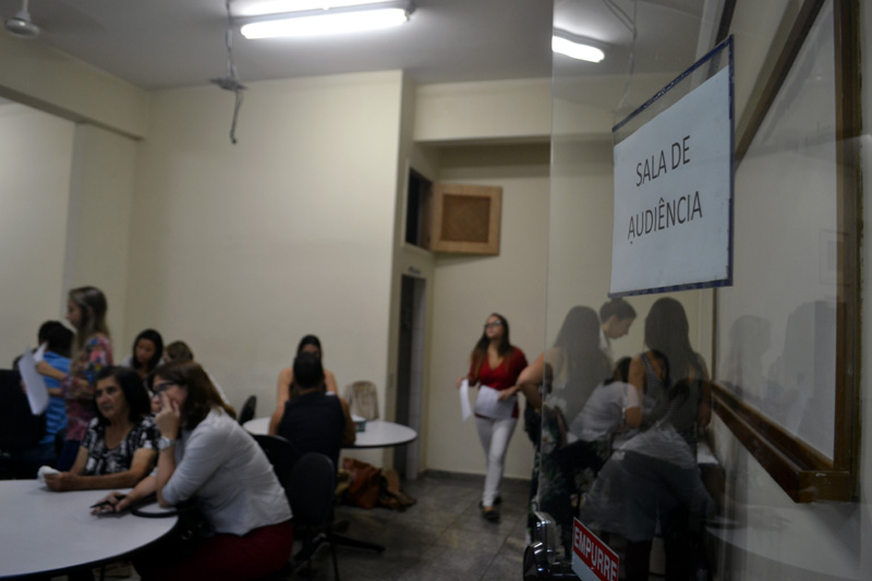 Sala de audiência para a conciliação DPVAT