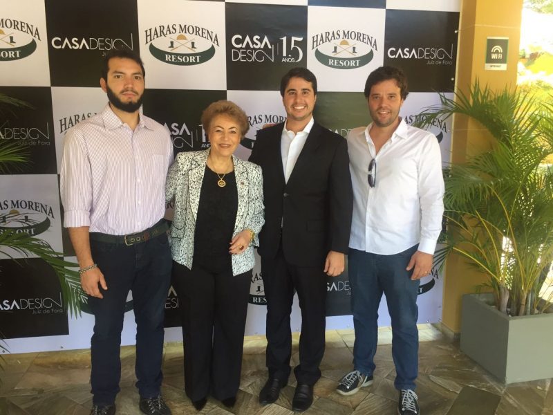 Vianna Júnior participa do brunch de inauguração do Casa Design